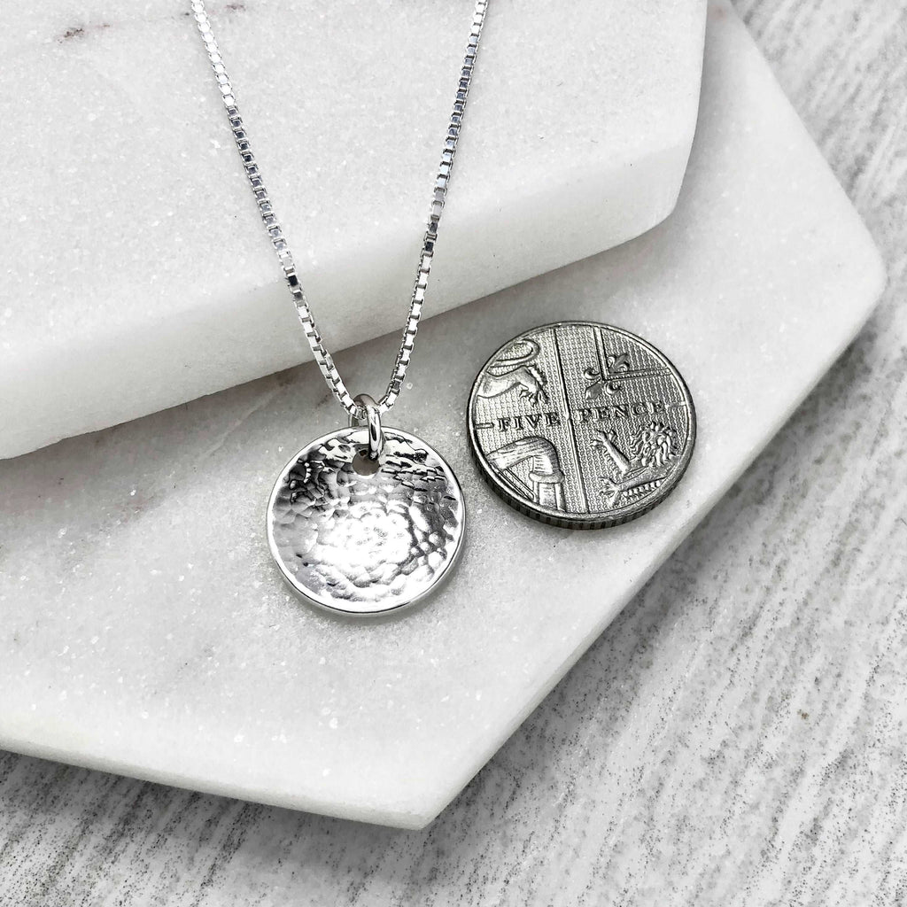 Silver Glitterball Multidisc Necklace | Designer Jewellery by Nikki  Galloway | Handmade in London